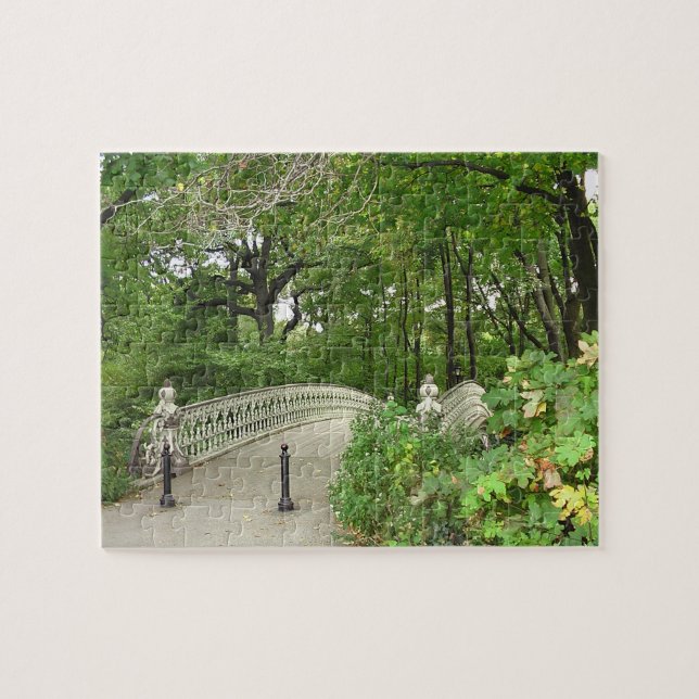 Bow Bridge Central Park Jigsaw Puzzle (Horizontal)