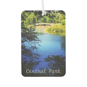 Bow Bridge Central Park Lake NYC New York City Car Air Freshener