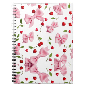 Bow&cherry Notebook