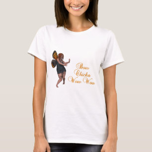 Bow chicka wow wow T-Shirt