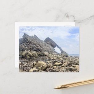 Bow Fiddle Rock Aberdeenshire Holiday Postcard