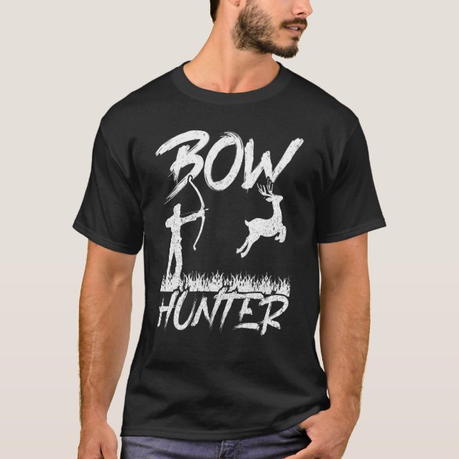 Bow Hunter Hunting   Hunting T-Shirt (Front)