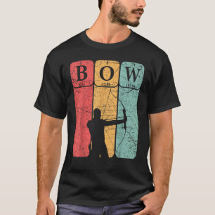 Bow Hunter Periodic Table Elements Bow Hunting Arc T-Shirt