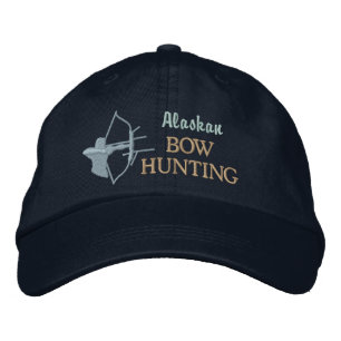 Bow Hunting Custom State by State Embroidered Hat