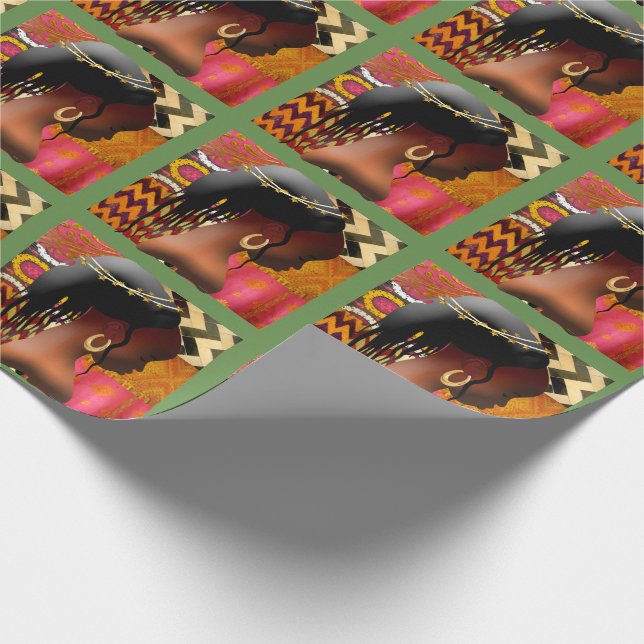 Bow In Prayer Wrapping Paper (Corner)