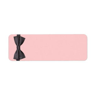Bow Label Return Address Label