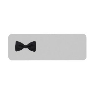 Bow Label Return Address Label