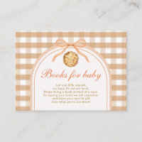 Bow Little Cutie Pie Books for Baby Gingham Fall