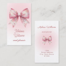 bow logo pink gradient
