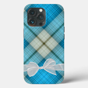 Bow On Plaid iPhone 13 Pro Case