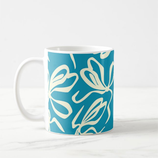 Bow pattern, Seamless texture. For fashion prints  Coffee Mug (Left)