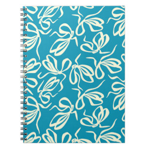 Bow pattern, Seamless texture. For fashion prints Notebook