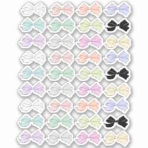 Bow Planner Stickers