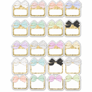 Bow Planner Stickers