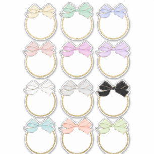 Bow Planner Stickers