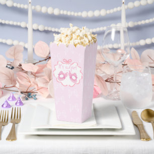 Bow Ribbon Its a Girl Favour Box