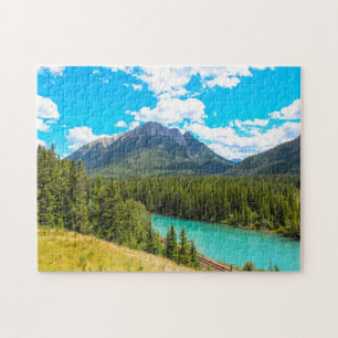 Bow River Banff Alberta Canada. Jigsaw Puzzle