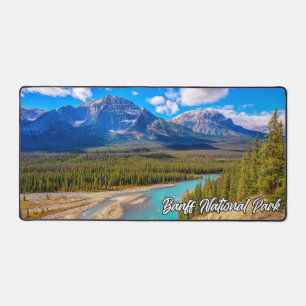 Bow River, Banff National Park, Alberta, Canada Desk Mat