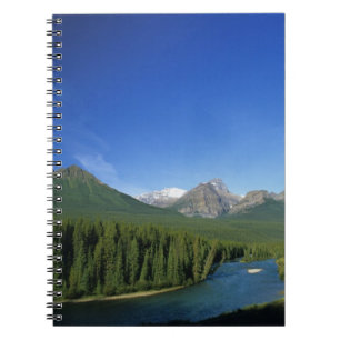 Bow River near Banff National Park in Alberta Notebook