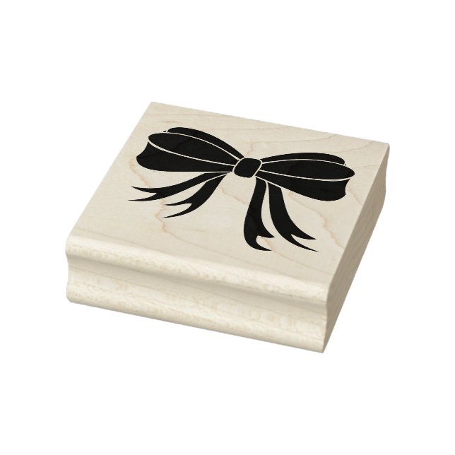 Bow Rubber Stamp (Stamp)