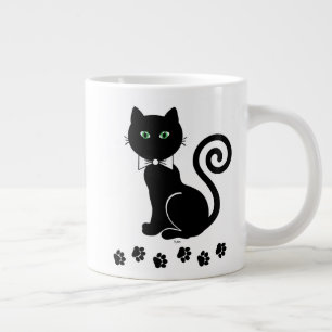 Bow Tie Cat Giant Coffee Mug