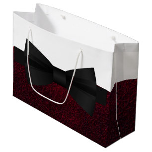 Bow tie large gift bag