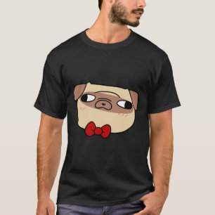 Bow Tie Pug Face Classic T-Shirt 598