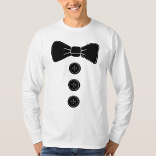 Bow tie tuxedo Funny Men's T-shirts