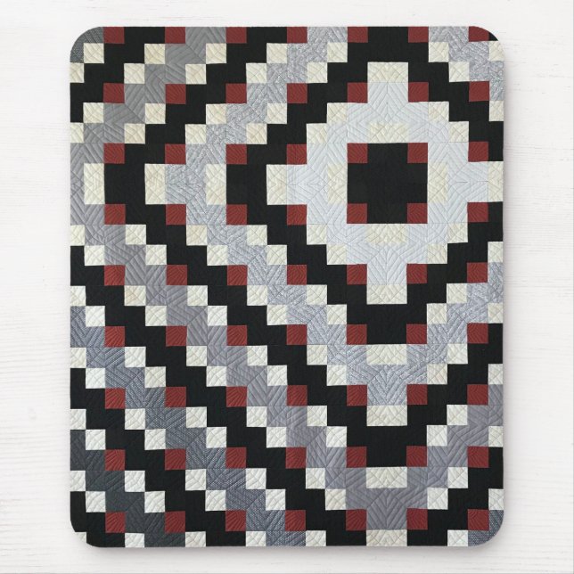 Bow Ties Quilt Mouse Pad (Front)