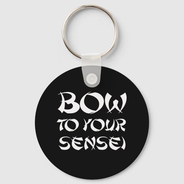 BOW TO YOUR SENSEI 2 KEY RING (Front)