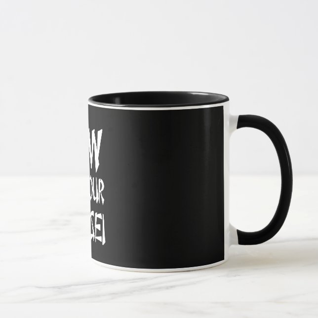 Bow to Your Sensei Mug (Right)