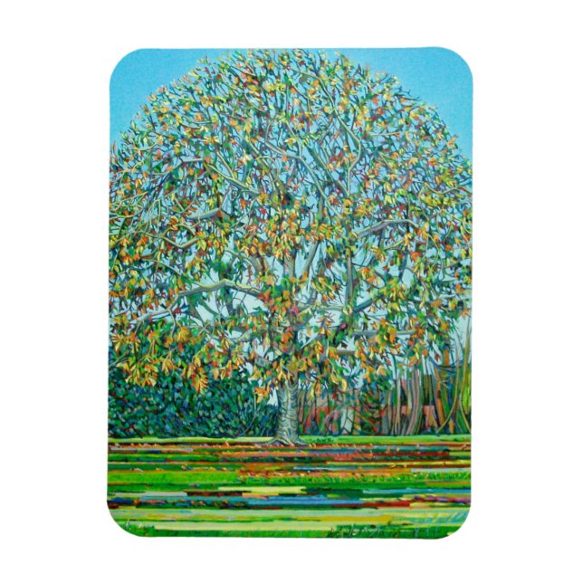 Bow Tree Autumn Magnet (Vertical)