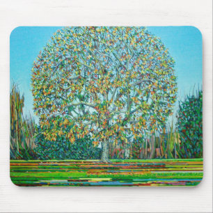 Bow Tree Autumn Mouse Pad