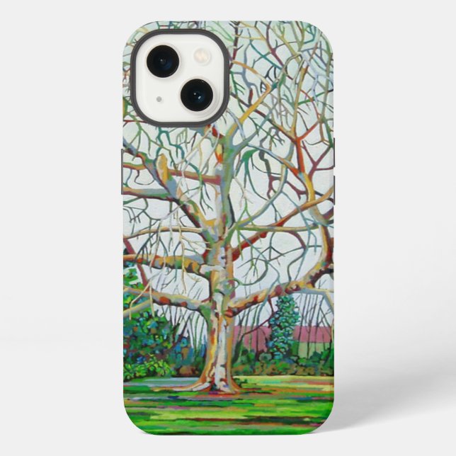 Bow Tree Winter iPhone Case (Back)