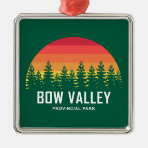 Bow Valley Provincial Park Metal Ornament