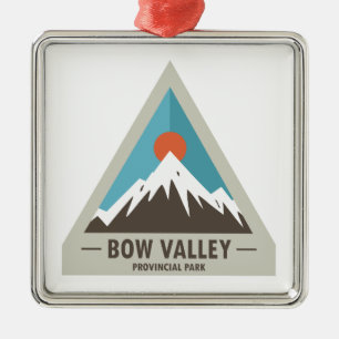 Bow Valley Provincial Park Metal Ornament
