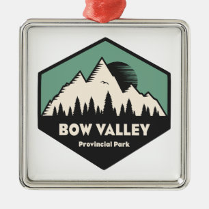 Bow Valley Provincial Park Metal Ornament