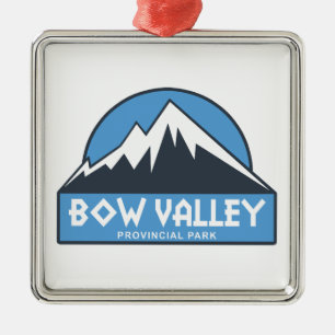 Bow Valley Provincial Park Metal Ornament
