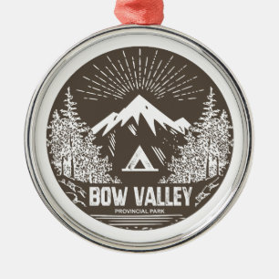 Bow Valley Provincial Park Metal Ornament