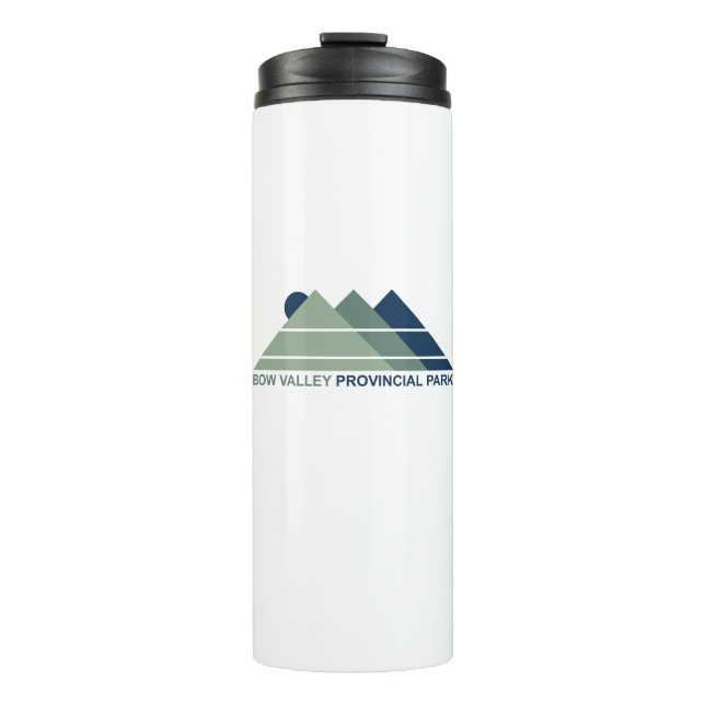 Bow Valley Provincial Park Mountain Sun Thermal Tumbler (Front)