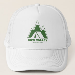 Bow Valley Provincial Park Mountains Camping Trucker Hat