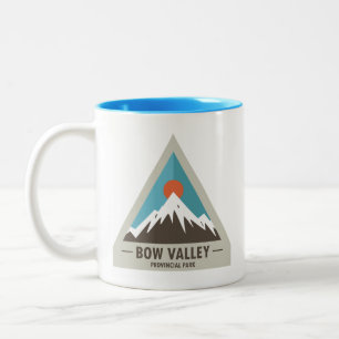Bow Valley Provincial Park Two-Tone Coffee Mug