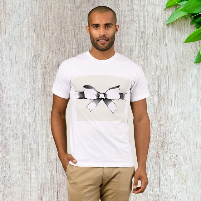 Bow With Ribbon Mens T-Shirt (Creator Uploaded)