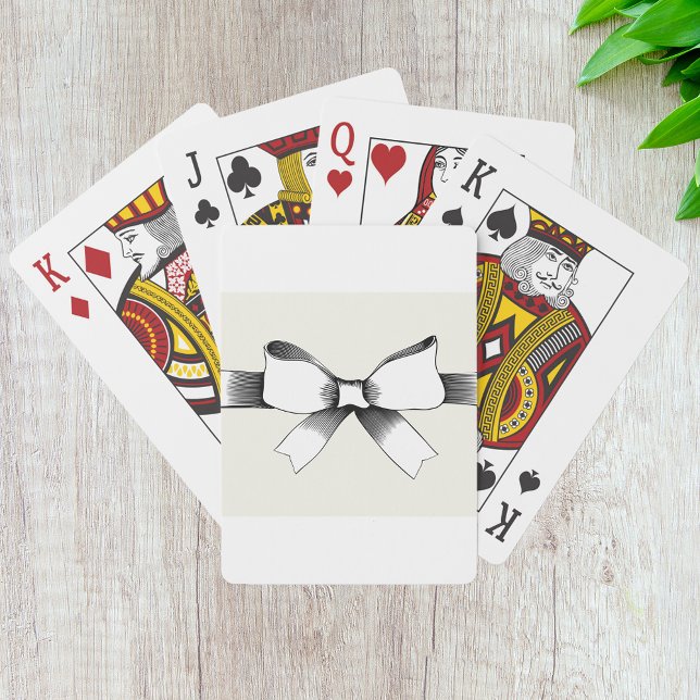 Bow With Ribbon Playing Cards (Creator Uploaded)