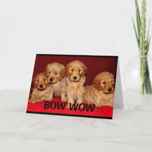 Bow Wow Wow You're An Awesome Aunt Mother's Day Card