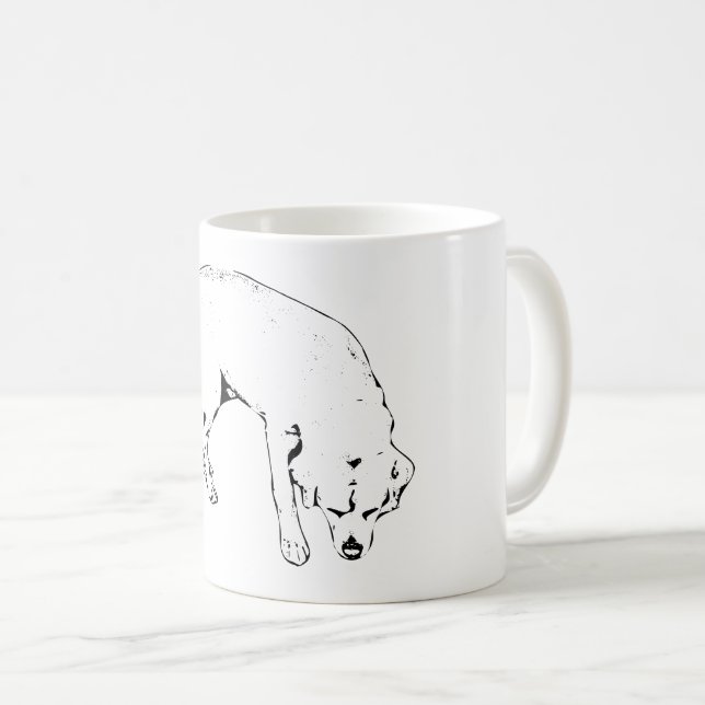 Bowed in Reflection Coffee Mug (Front Right)