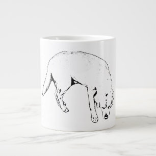 Bowed in Reflection Large Coffee Mug