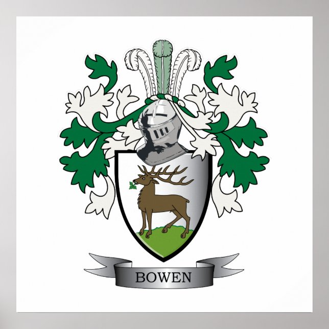 Bowen-Coat-of-Arms Poster (Front)