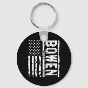 Bowen Last Name Funny Surname Team Bowen Family Key Ring