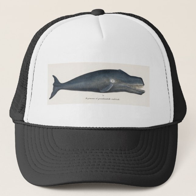Bowhead Whale Trucker Hat (Front)